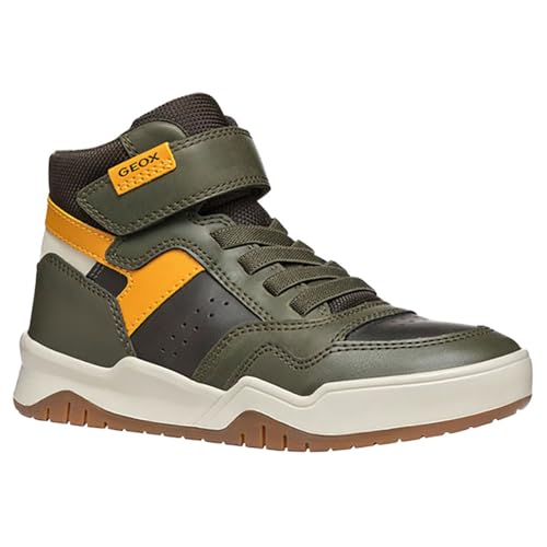 Geox Jungen J Perth Boy F Sneaker, Grün, 32 EU Geox Jungen J Perth Boy F Sneaker, Grün, 32 EU von Geox