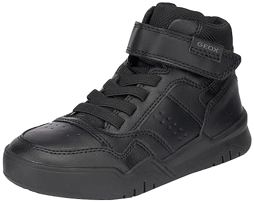 Geox J Perth Boy F Sneaker, Black, 28 EU von Geox