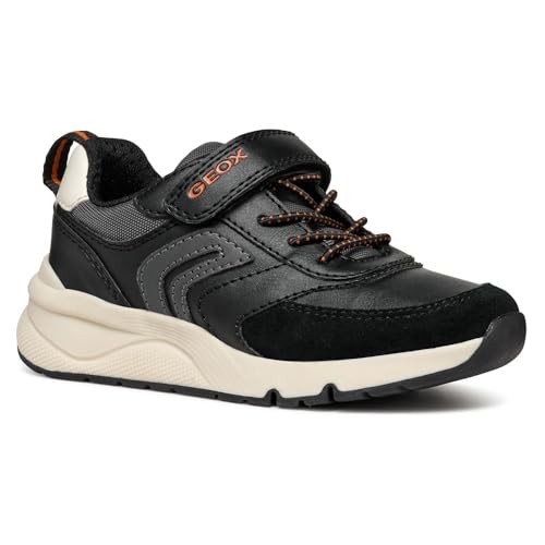 Geox Jungen J Rooner Boy D Sneaker, Schwarz, 26 EU Geox Jungen J Rooner Boy D Sneaker, Schwarz, 26 EU von Geox