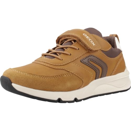 Geox J ROONER Boy D Sneaker, braun, 34 EU Geox J ROONER Boy D Sneaker, braun, 34 EU von Geox