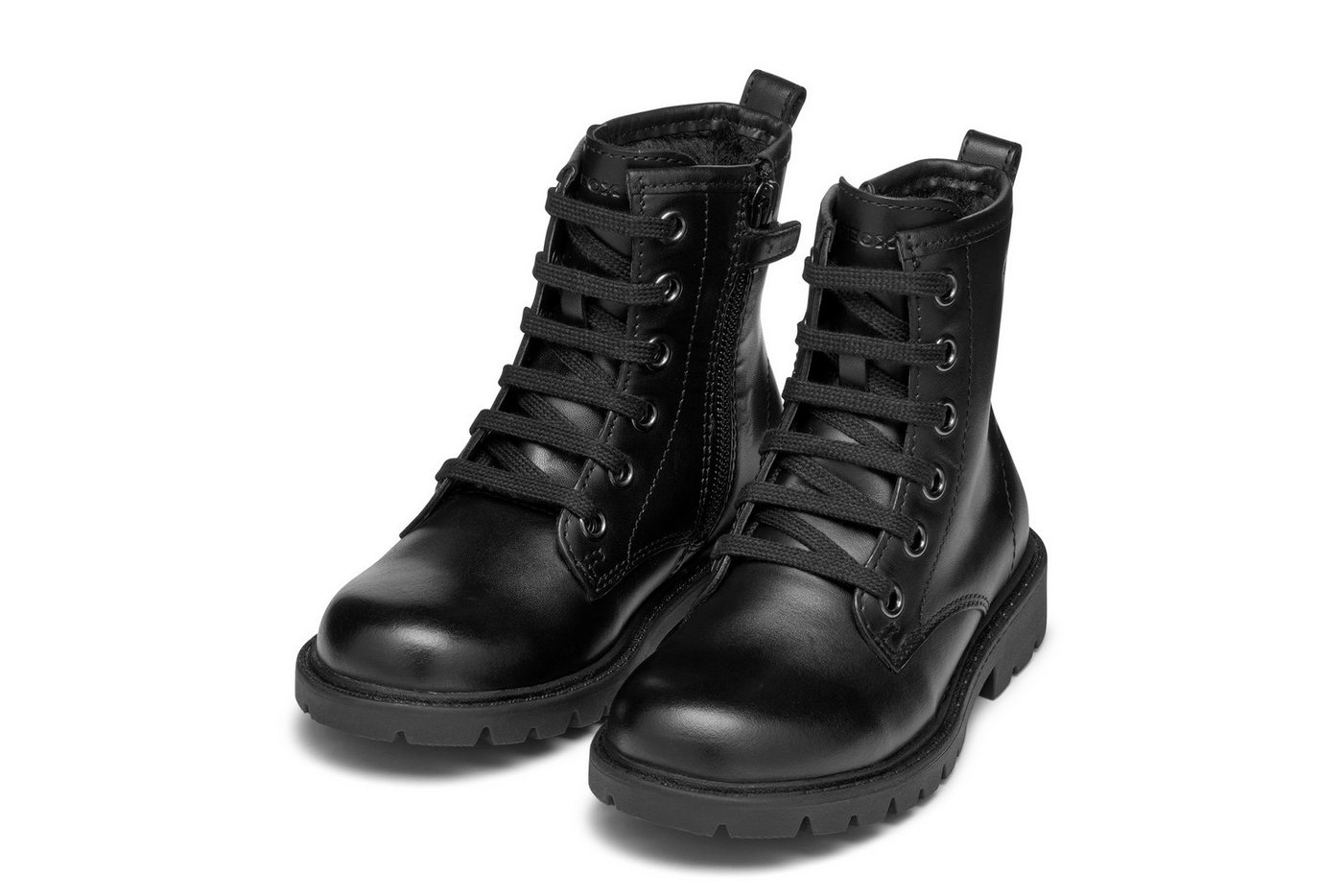 Geox J SHAYLAX GIRL Schnürboots Klassischer Schnürboots, Größenschablone zum Download von Geox