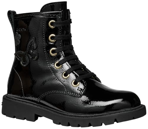 Geox J SHAYLAX Girl Ankle Boot, Black, 37 EU von Geox