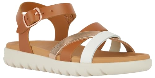 Geox J SOLEIMA Gir Sandal, Brandy/Copper, 36 EU von Geox