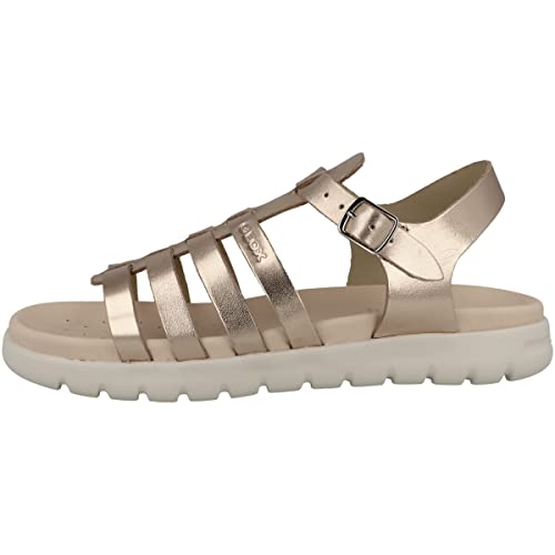 Geox Mädchen J Soleima Gir Sandal, Copper, 32 EU von Geox