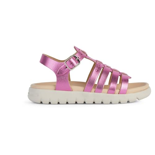 Geox J SOLEIMA Gir Sandal, Fuchsia, 33 EU von Geox