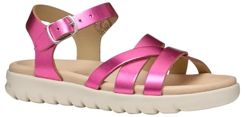 Geox J SOLEIMA Gir Sandal, Fuchsia, 37 EU von Geox