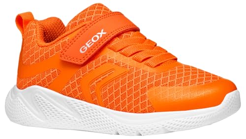 Geox J SPRINTYE Boy A Sneaker, Orange, 27 EU Geox J SPRINTYE Boy A Sneaker, Orange, 27 EU von Geox
