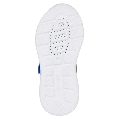 Geox J SPRINTYE Boy B Sneaker, ROYAL/RED, 24 EU von Geox