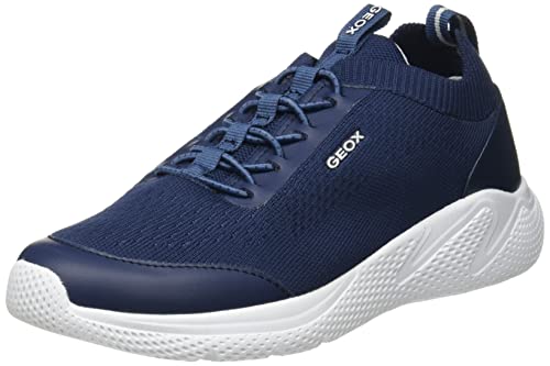 Geox Jungen J Sprintye Boy Sneakers, Navy, 31 EU von Geox