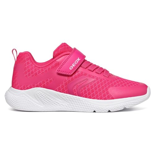 Geox J SPRINTYE Girl A Sneaker, Fuchsia, 39 EU von Geox