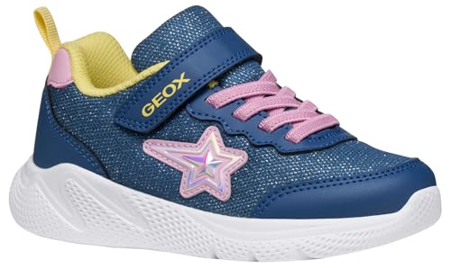 Geox J SPRINTYE Girl Sneaker, AVIO/PINK, 39 EU Geox J SPRINTYE Girl Sneaker, AVIO/PINK, 39 EU von Geox