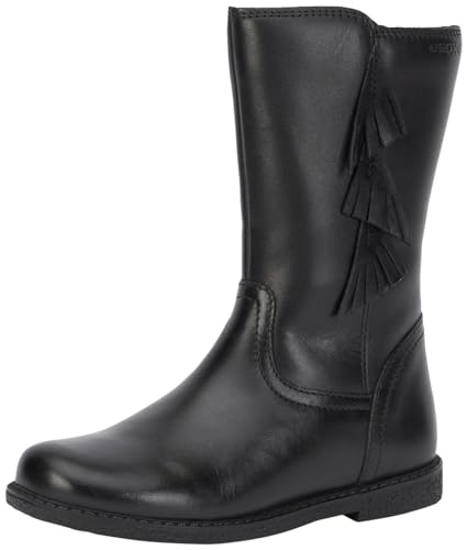 Geox J Shawntel Girl Ankle Boot, Black, 25 EU von Geox