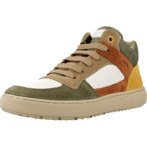 Geox Jungen J Theleven Boy C Sneaker, Brwon, 29 EU von Geox