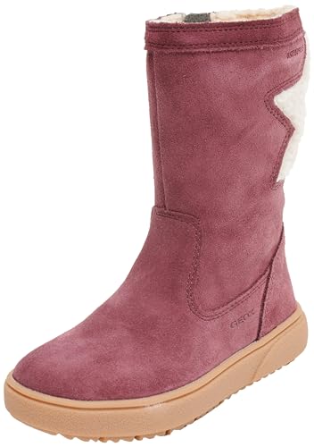 Geox J THELEVEN Girl WPF Ankle Boot, Prune, 33 EU von Geox