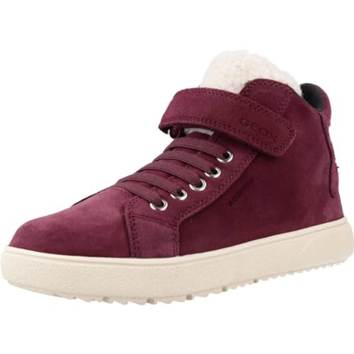 Geox J THELEVEN Girl WPF Sneaker, Prune, 30 EU von Geox