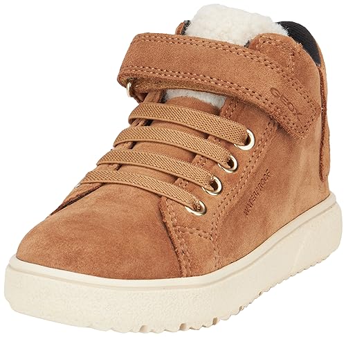 Geox J THELEVEN Girl WPF Sneaker, Whisky von Geox