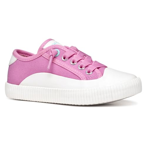 Geox J TIPPESTE Girl A Sneaker, Pink, 37 EU Geox J TIPPESTE Girl A Sneaker, Pink, 37 EU von Geox