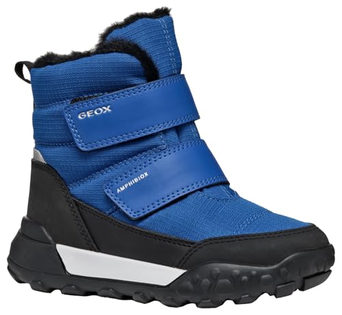 Geox J TREKKYUP Boy B ABX Snow Boot, ROYAL/Black, 33 EU von Geox