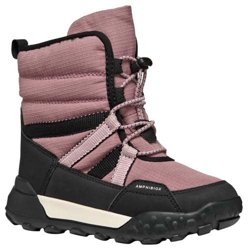 Geox J TREKKYUP Girl B AB Snow Boot, Antique Rose/Black, 34 EU Geox J TREKKYUP Girl B AB Snow Boot, Antique Rose/Black, 34 EU von Geox