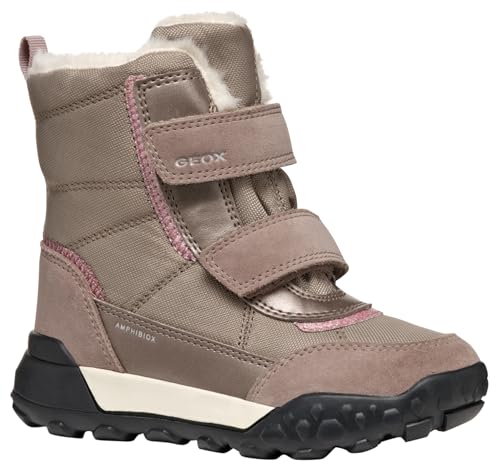 Geox J TREKKYUP Girl B AB Snow Boot, DK BEIGE, 27 EU Geox J TREKKYUP Girl B AB Snow Boot, DK BEIGE, 27 EU von Geox
