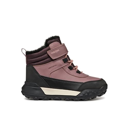 Geox J TREKKYUP Girl B AB Snow Boot, DK Rose, 30 EU Geox J TREKKYUP Girl B AB Snow Boot, DK Rose, 30 EU von Geox