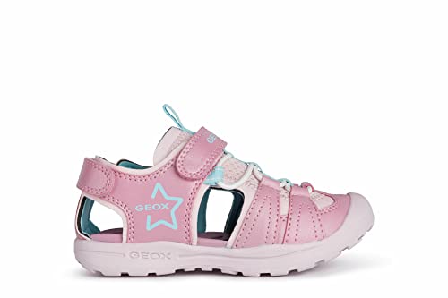 Geox Mädchen J Vaniett Girl Sandal, PINK/Aqua, 26 EU von Geox