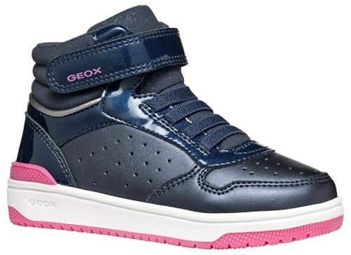 Geox Mädchen J Washiba Girl Sneaker, Blau, 27 EU von Geox