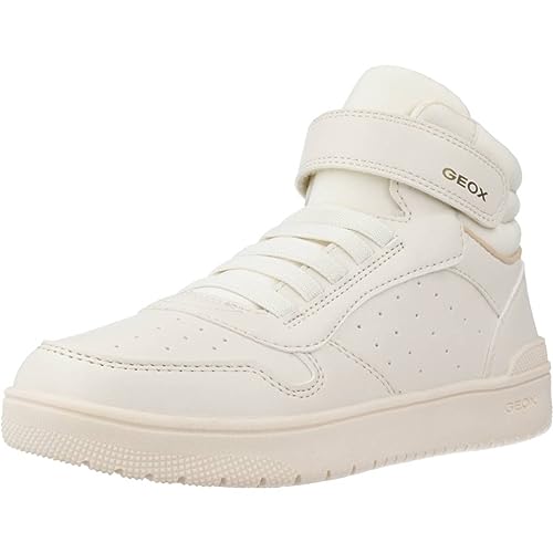 Geox J WASHIBA Girl A Sneaker, LT Ivory, 31 EU von Geox