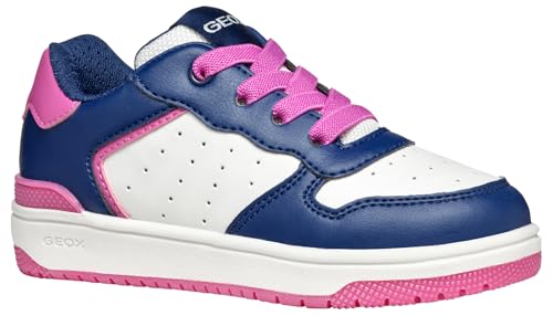 Geox Mädchen J Washiba Girl D Sneaker, Blau, 32 EU von Geox