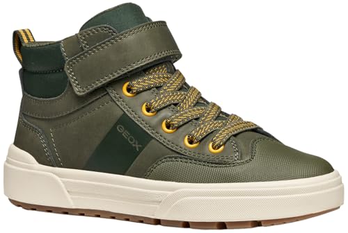 Geox J WEEMBLE Boy Sneaker, Military, 36 EU von Geox