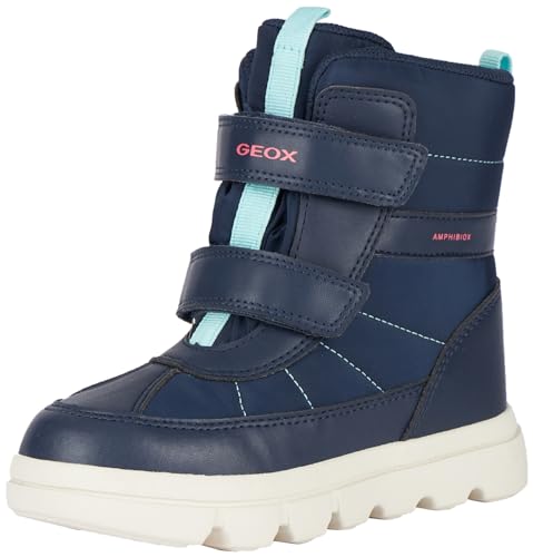 Geox J WILLABOOM Girl B A Ankle Boot, Navy, 33 EU von Geox