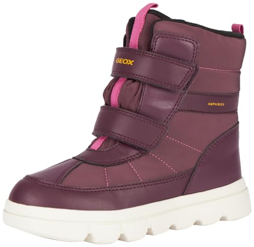 Geox J WILLABOOM Girl B A Ankle Boot, Prune, 29 EU von Geox