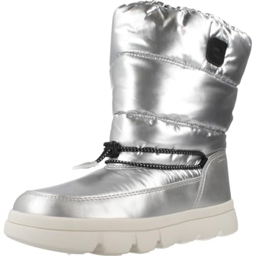 Geox J WILLABOOM Girl B A Snow Boot, Silver, 27 EU Geox J WILLABOOM Girl B A Snow Boot, Silver, 27 EU von Geox