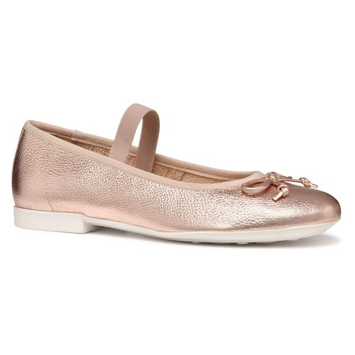 Geox JR PLIE' D Ballet Flat, Old Rose, 32 EU von Geox