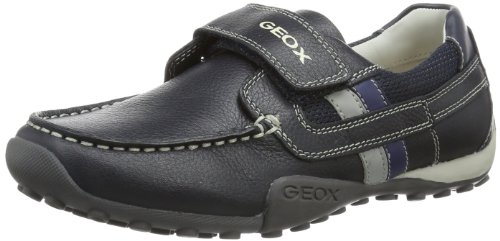 Geox JR Snake MOC Boy B Hausschuhe, Blau (Navy/Grey C0661), 31 EU von Geox