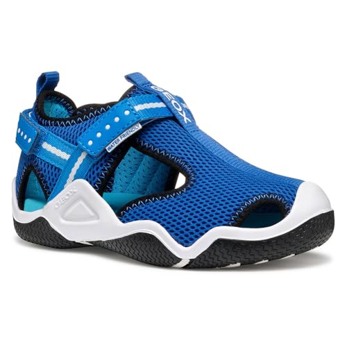 Geox Jungen Jr Wader Sandal, Royal, 32 EU von Geox