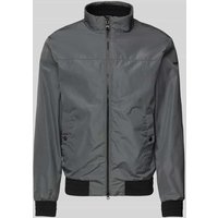 Geox Jacke mit Stehkragen in Anthrazit, Größe 56 Geox Jacke mit Stehkragen in Anthrazit, Größe 56 von Geox