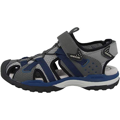 Geox Jungen J BOREALIS BOY B, Schwarz (Dk Grey/Navy C0739), 31 EU von Geox