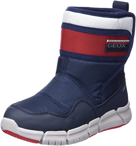 Geox Jungen J Flexyper Boy B Abx Stiefeletten,Navy Red,40 EU von Geox