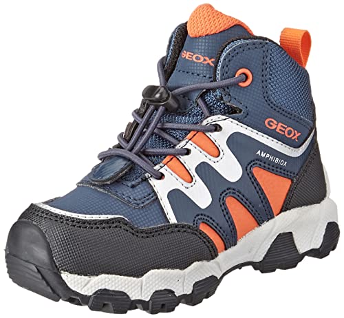 Geox Jungen J Magnetar Boy B Abx Sneakers,24 EU,Navy Orange Geox Jungen J Magnetar Boy B Abx Sneakers,24 EU,Navy Orange von Geox