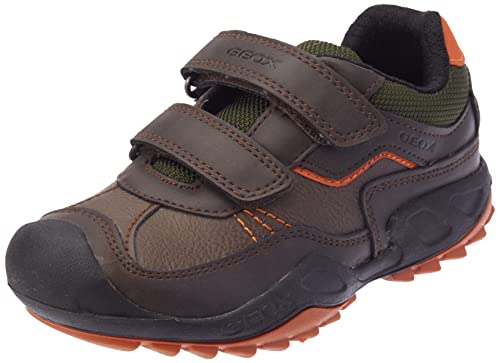 Geox Jungen J New Savage Boy A Schuhe, Brown Dk Orange, 24 EU von Geox