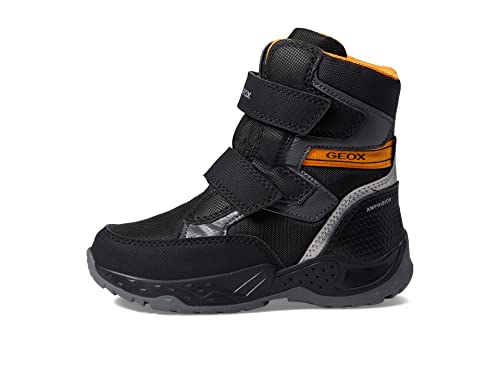 Geox Jungen J Sentiero Boy B Abx Stiefeletten,28 EU,Black Yellow von Geox