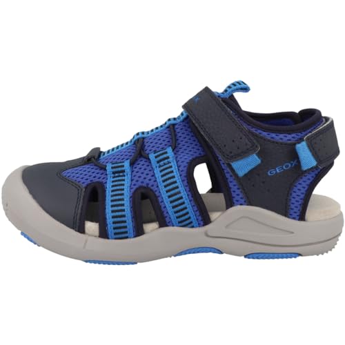 Geox Jungen Jr Kyle Sandal, Navy Royal, 39 EU von Geox