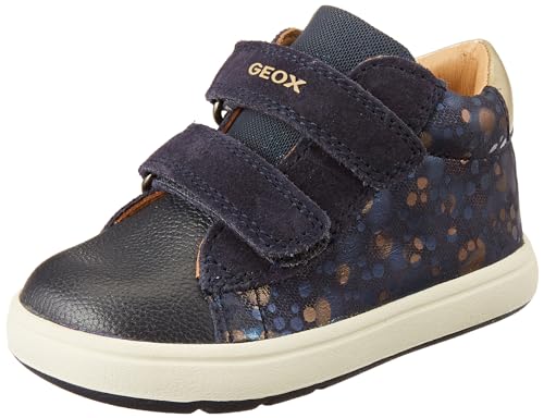 Geox Jungen Mädchen B BIGLIA Girl C Sneaker, Navy/DK Gold, 21 EU Geox Jungen Mädchen B BIGLIA Girl C Sneaker, Navy/DK Gold, 21 EU von Geox