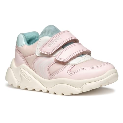 Geox Jungen Mädchen B CIUFCIUF Girl A Sneaker, Lt Pink/Watersea, 27 EU Geox Jungen Mädchen B CIUFCIUF Girl A Sneaker, Lt Pink/Watersea, 27 EU von Geox