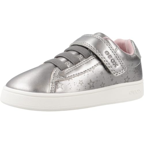 Geox Mädchen B Eclyper Girl Sneaker, Silber, 26 EU Geox Mädchen B Eclyper Girl Sneaker, Silber, 26 EU von Geox