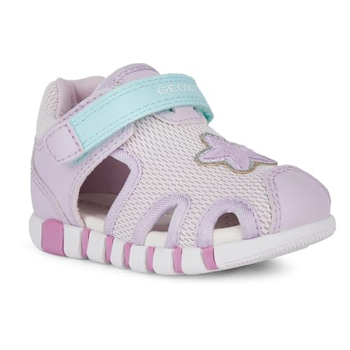 Geox Jungen Mädchen B IUPIDOO Gir Sandal, PINK/Lilac, 21 EU von Geox