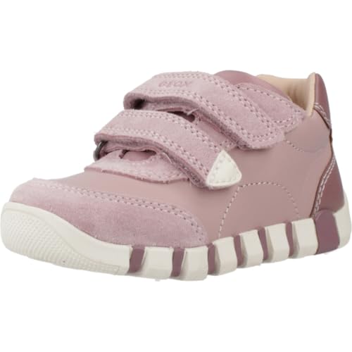 Geox Jungen Mädchen B IUPIDOO Girl First Walker Shoe, Antique Rose, 26 EU von Geox