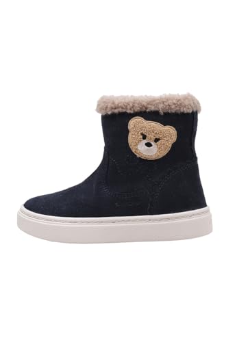 Geox Jungen Mädchen B NASHIK Girl A Ankle Boot, Navy, 26 EU von Geox