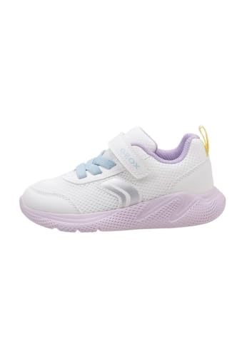 Geox Jungen Mädchen B SPRINTYE Girl D Sneaker, White/Multicolor, 25 EU Geox Jungen Mädchen B SPRINTYE Girl D Sneaker, White/Multicolor, 25 EU von Geox